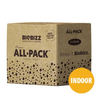 25881 - All-Pack Indoor 500 ml. Bio Bizz