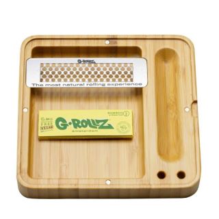 Bandeja Bamboo G-Rollz 15x14.5 cm.