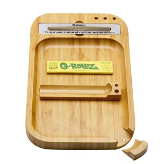 17114 - Bandeja Fumador G-Rollz Bamboo Big 28x17 cm.
