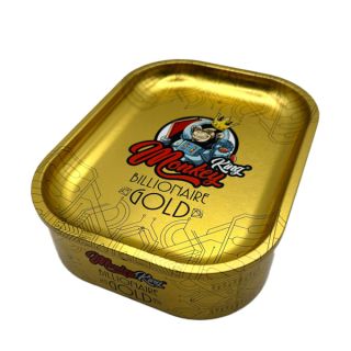 30928C - Bandeja Metal & Caja 18x14 cm Billionair Monkey King
