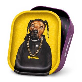 30928D - Bandeja Metal & Caja 18x14x6 cm Pets Rap