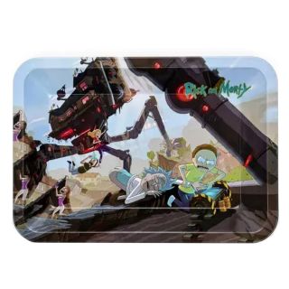 30989B - Bandeja Metal 18x12.5 cm. Rick & Morty Apocalypse II