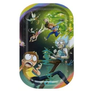 31001A - Bandeja Metal 18x12.5 cm. Rick Anime