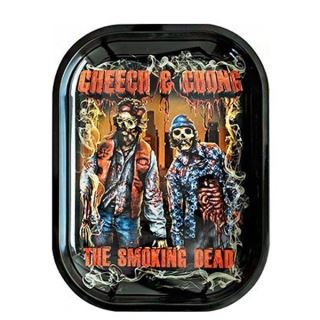 Bandeja Metal 18x14 cm. Cheech & Chong