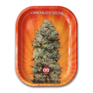30915 - Bandeja Metal 18x14 cm. Chocolate Skunk