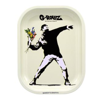 Bandeja Metal 18x14 cm. G-Rollz Banksy Graffiti