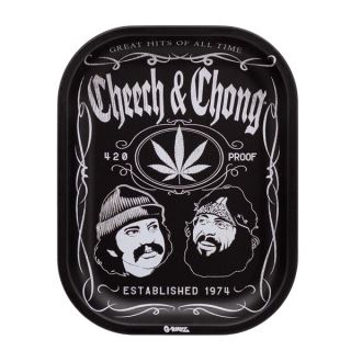 30976A - Bandeja Metal 18x14 cm. G-Rollz Cheech & Chong Gratest Hits