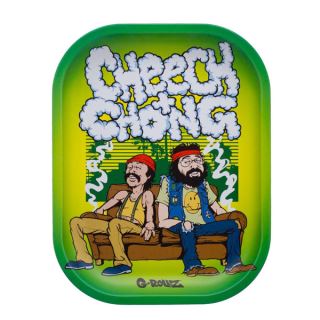 30975A - Bandeja Metal 18x14 cm. G-Rollz Cheech & Chong Sofa