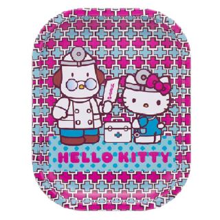 Bandeja Metal 18x14 cm. G-Rollz Hello Kitty Doctor