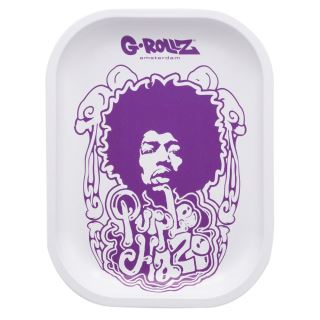 31025 - Bandeja Metal 18x14 cm. G-Rollz Jimi Purple Haze #2 (estaba Bloqueado)