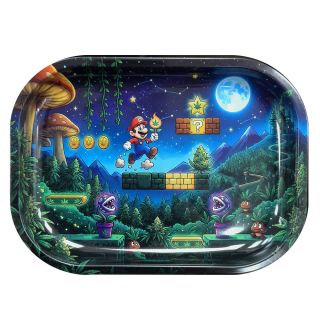 31017E - Bandeja Metal 18x14 cm. Mario Jump