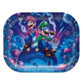 30915B - Bandeja Metal 18x14 cm. Mario Mushroom