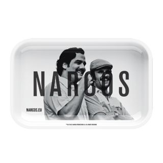 Bandeja Metal 18x14 cm. Narcos White