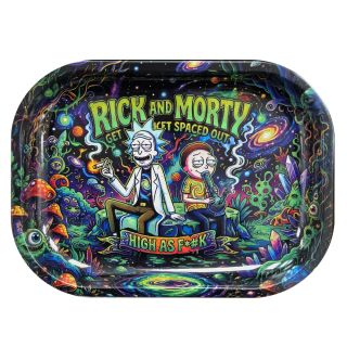 31017B - Bandeja Metal 18x14 cm. Ricky Spaced Out