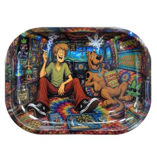 31017C - Bandeja Metal 18x14 cm. Scooby High