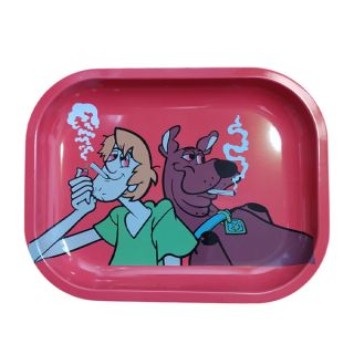 Bandeja Metal 18x14 cm. Shaggy & Scooby