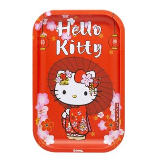 18767 - Bandeja Metal 27x16 cm. G-Rollz Hello Kitty Red Kimono