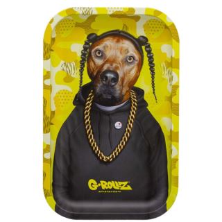 30995A - Bandeja Metal 27x16 cm. G-Rollz Pets Rock Rap