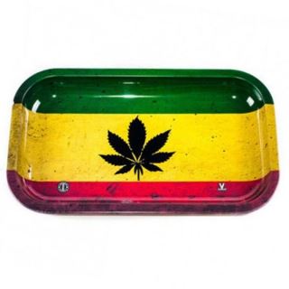 30970 - Bandeja Metal 27x16 cm. Rasta Hoja