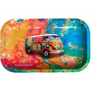 30969 - Bandeja Metal 27x16 cm. Volkswagen Hippie