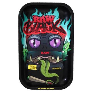 Bandeja Metal 27x17 cm. Monster Black Raw