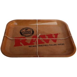 31010 - Bandeja Metal 27x17.5 cm. Raw