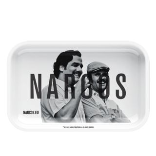 Bandeja Metal 28x18 cm. Narcos White