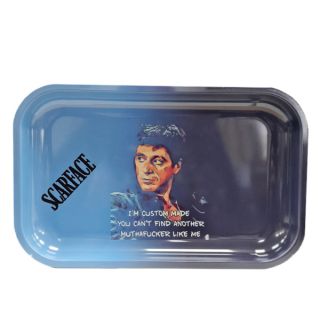 30950A - Bandeja Metal 28x18 cm. Scarface Balls