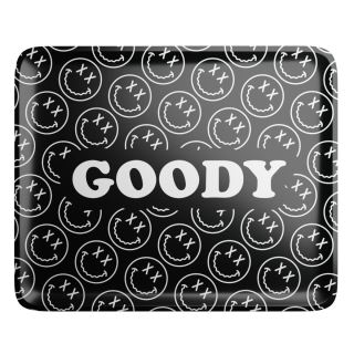 31012B - Bandeja Metal 35x28 cm. Hemper Goody Pattern Black