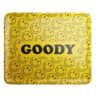 31012C - Bandeja Metal 35x28 cm. Hemper Goody Pattern Yellow