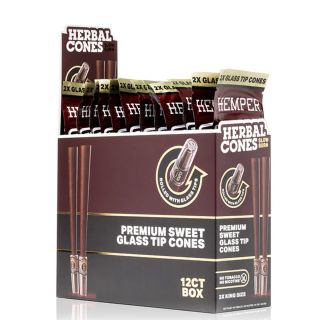 27444B - Blunts  Cones Hemper K.S. & Glass Tips Grape 12x2 ud.