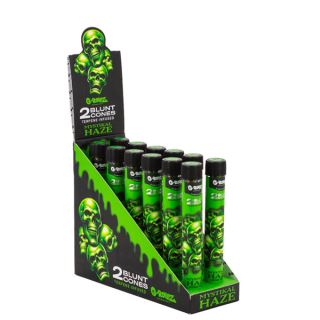 30687D - Blunts Cones G-Rollz Hemp Mystikal Haze 12x2 ud.