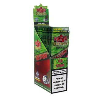 19362 - Blunts Jay´s Hemp Wraps Enhaced Terpenos Storm ES 25 x 2 ud.