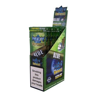 7003 - Blunts Juicy Hemp Wraps Blue Arandano ES 25 x 2 ud.