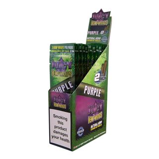 7006 - Blunts Juicy Hemp Wraps Purple Uva ES 25 x 2 ud.