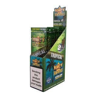 7008 - Blunts Juicy Hemp Wraps Tropical ES 25 x 2 ud.