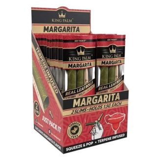 20937C - Blunts King Palm Slim Rolls Margarita 20x2 ud.
