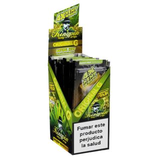 7013 - Blunts Kingpin Hemp Wraps Original Natural ES 24 x 4 ud.