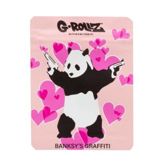 Bolsa Antiolor Banksy Panda Gunnin 65x85 mm. Pack 10 ud.