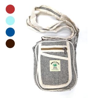 CN58 - Bolso Cañamo Zig Zag 25x20 cm. Mix Color