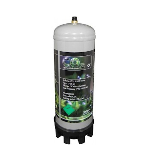 Bombona CO2 Metal Desechable 1 kg. Bombona CO2 Metal Desechable 1 kg.