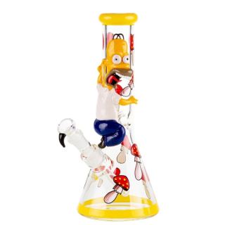 32200 - Bong  Cristal Simpson Donut Lover 31 cm. Heavy 7 mm.
