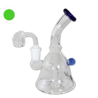 32235B - Bong BHO Cristal Difusor Dab Ring 15 cm. Mix Color
