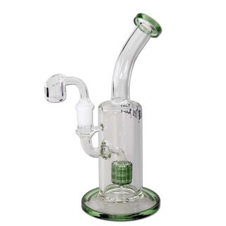 32262A - Bong BHO Cristal Percolator Green 23 cm.