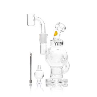 Bong Bho Cristal Hemper Orbit Clear 10 cm.