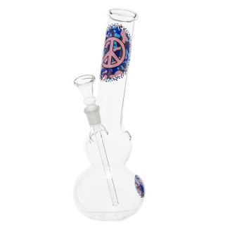 32238 - Bong Cristal  Greenline 26 cm.