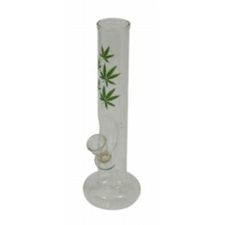 32194 - Bong Cristal  Leaves 23 cm.