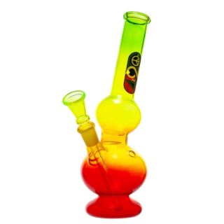 32187 - Bong Cristal 420 Rasta 23 cm.