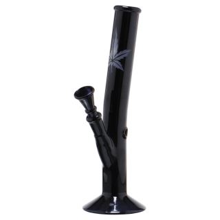 32101 - Bong Cristal Black Hoja 32 cm.