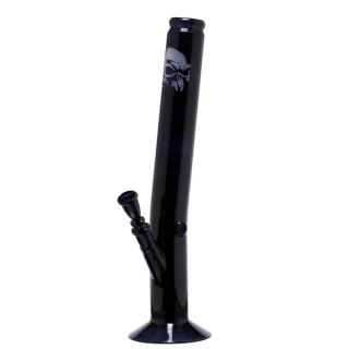 32235 - Bong Cristal Black Skull 42 cm.